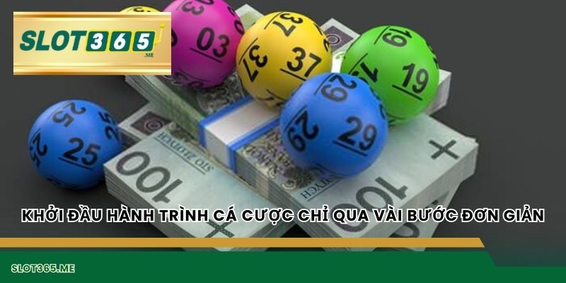 Khởi đầu hành trình cá cược chỉ qua vài bước đơn giản